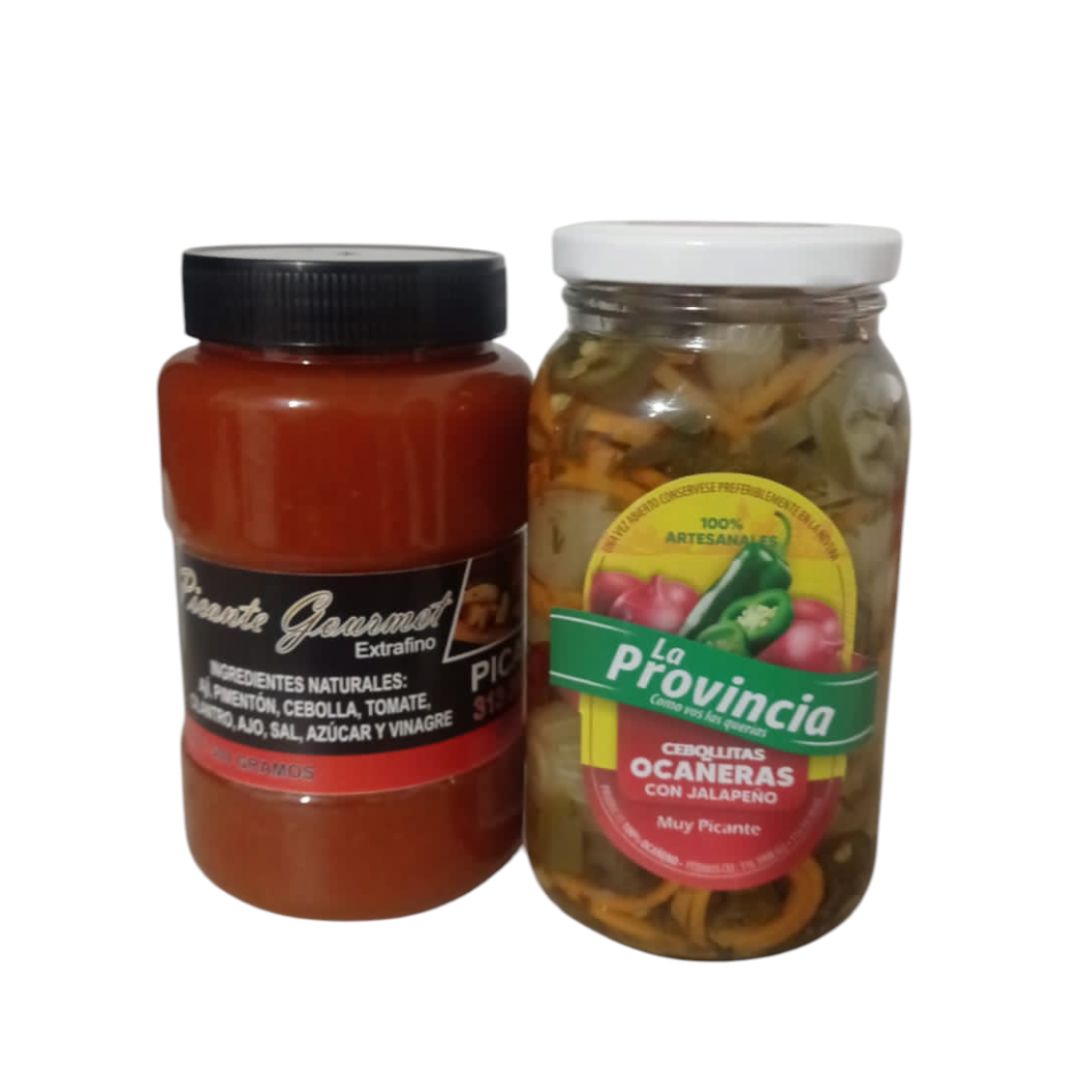 PICANTE GOURMET + CEBOLLITAS OCAÑERAS CON JALAPEÑO