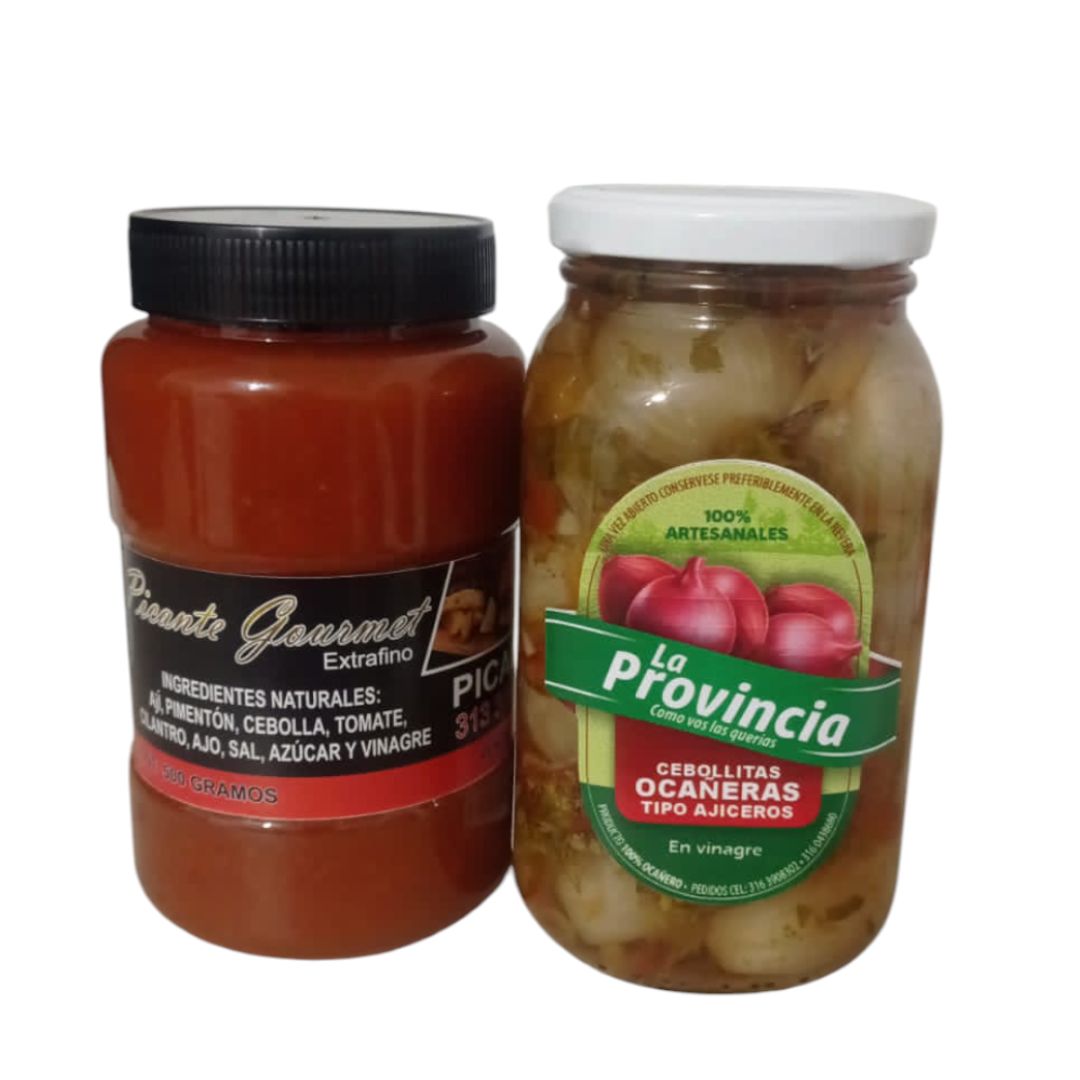PICANTE GOURMET + CEBOLLITAS OCAÑERAS AJICEROS